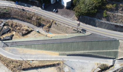 ４２号熊野地区整備工事　完成しました。