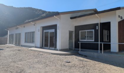 方座浦コミュニティセンター建築工事　完成しました。